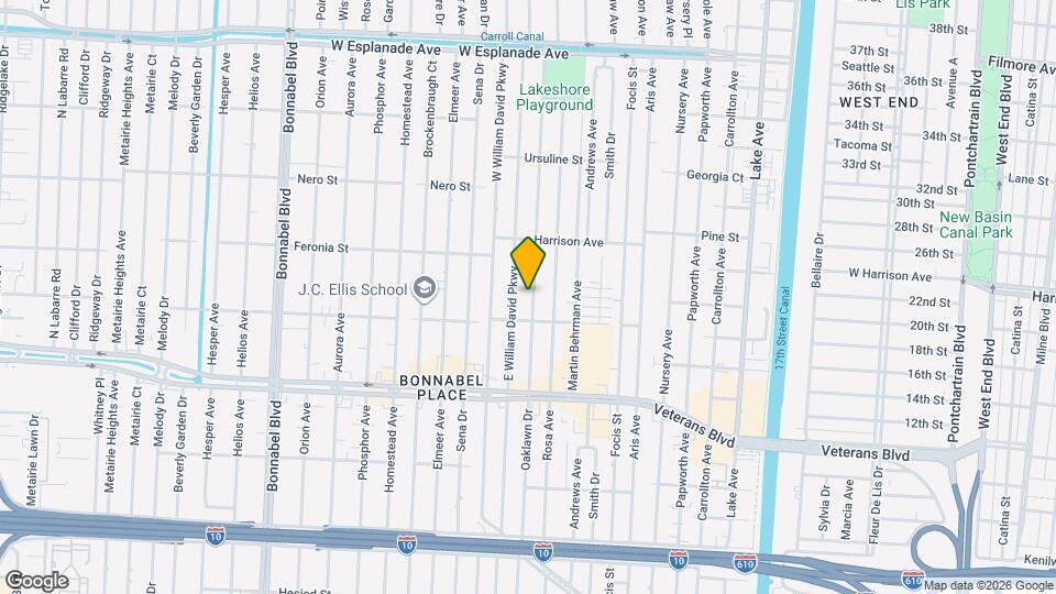 720 Oaklawn Dr Mapa y Detalles de la Ubicación