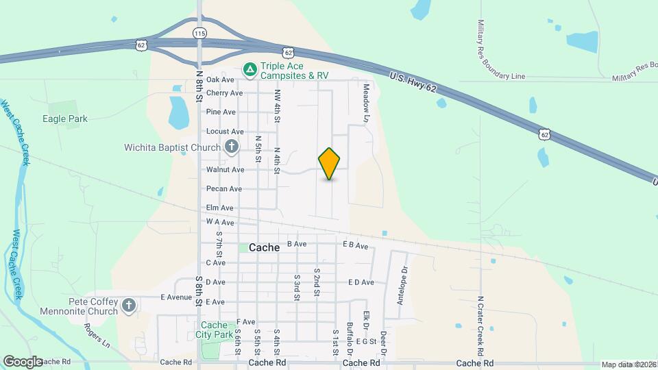 222 Northwest Granite Avenue Map and Location Details