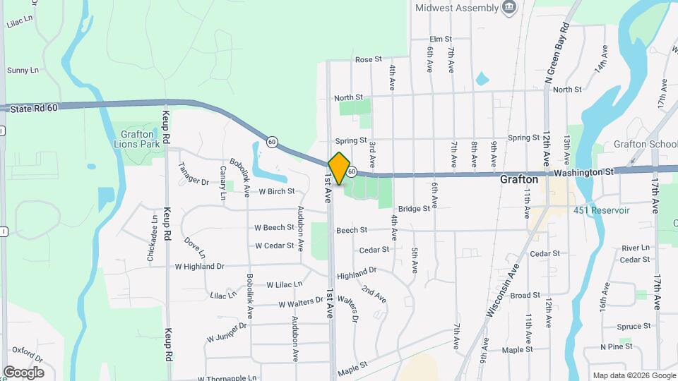 1242 1st Ave Map and Location Details