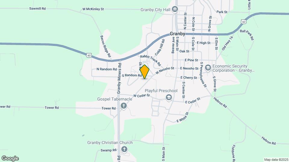 355 W Neosho St Mapa y Detalles de la Ubicación