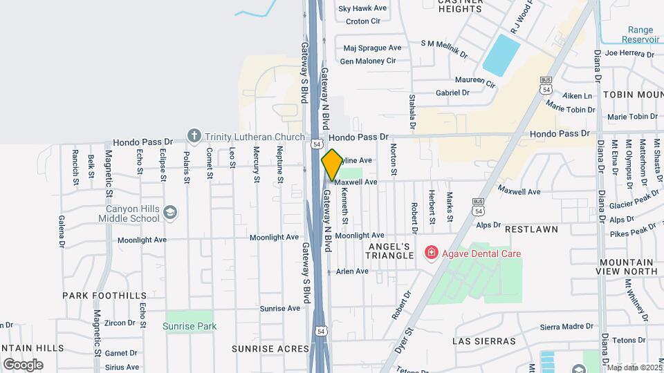 8968 N Gateway Blvd Map and Location Details