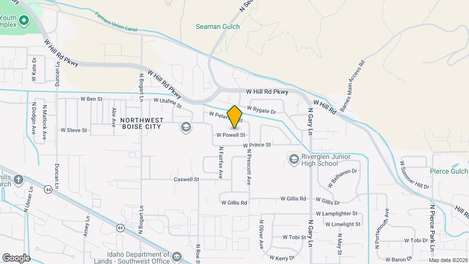 7890 W Powell St Map and Location Details