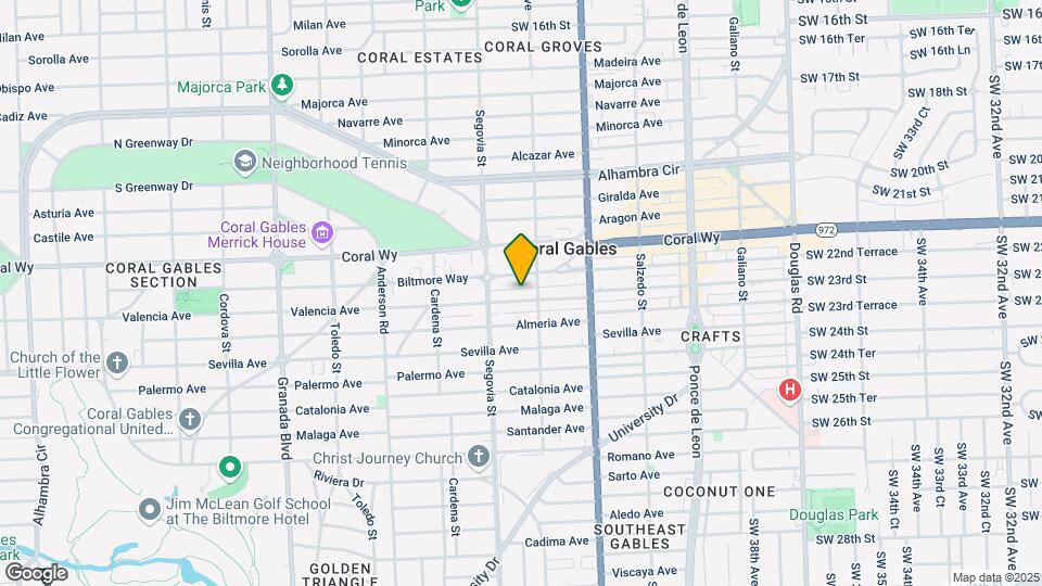 515 Valencia Ave Map and Location Details