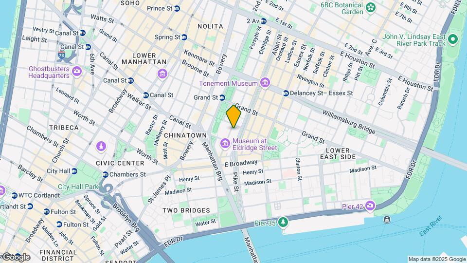 48 Eldridge St Map and Location Details