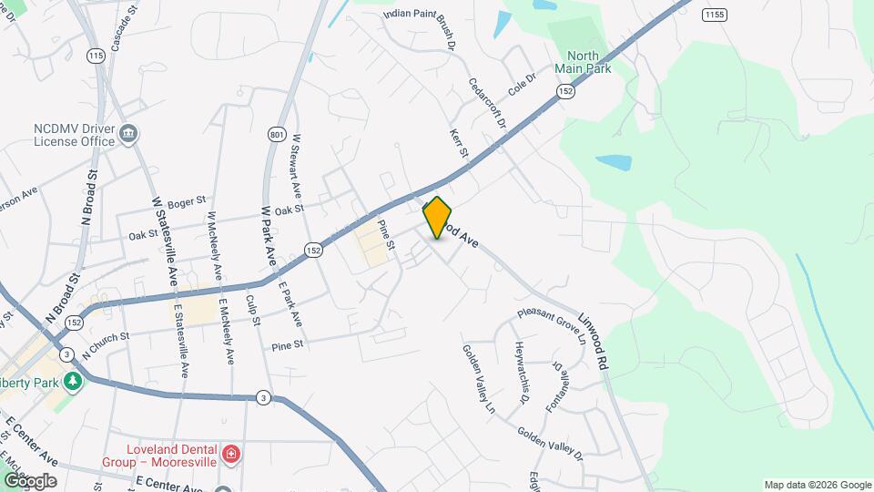 224 Hillcrest Dr Map and Location Details