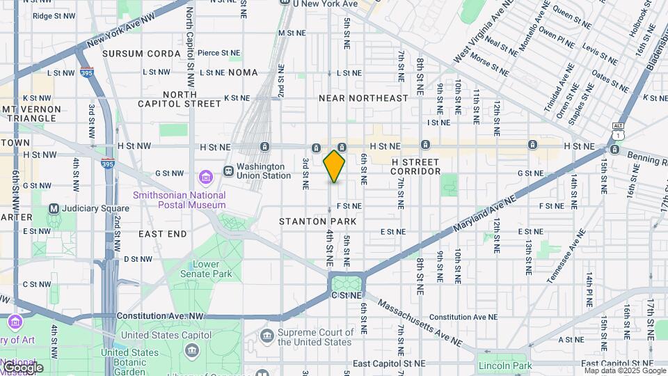 629 4th St NE Map and Location Details