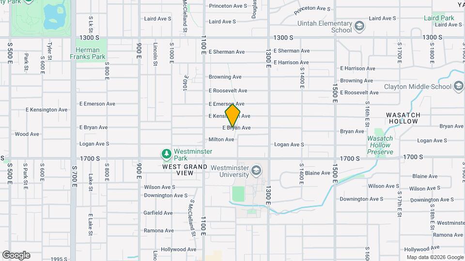 1176 Bryan Ave Mapa y Detalles de la Ubicación
