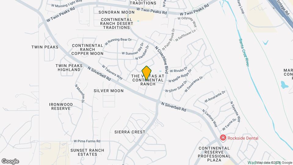 8771 N Finfrock Dr Map and Location Details