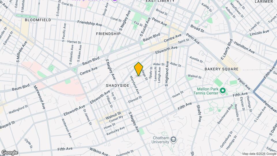 5822 Alder St Map and Location Details