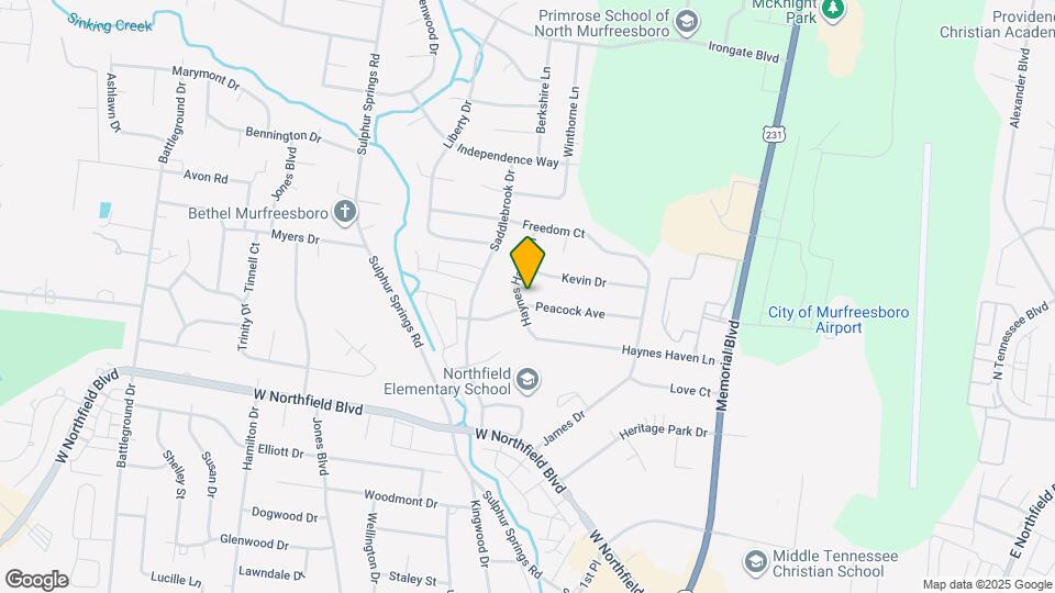 402 Haynes Haven Ln Map and Location Details