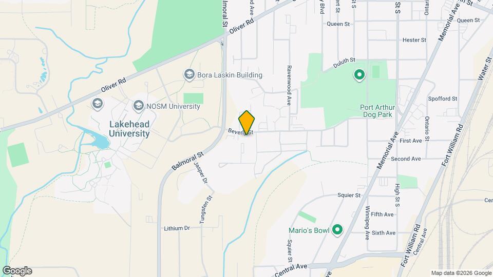 625 Beverly St Map and Location Details