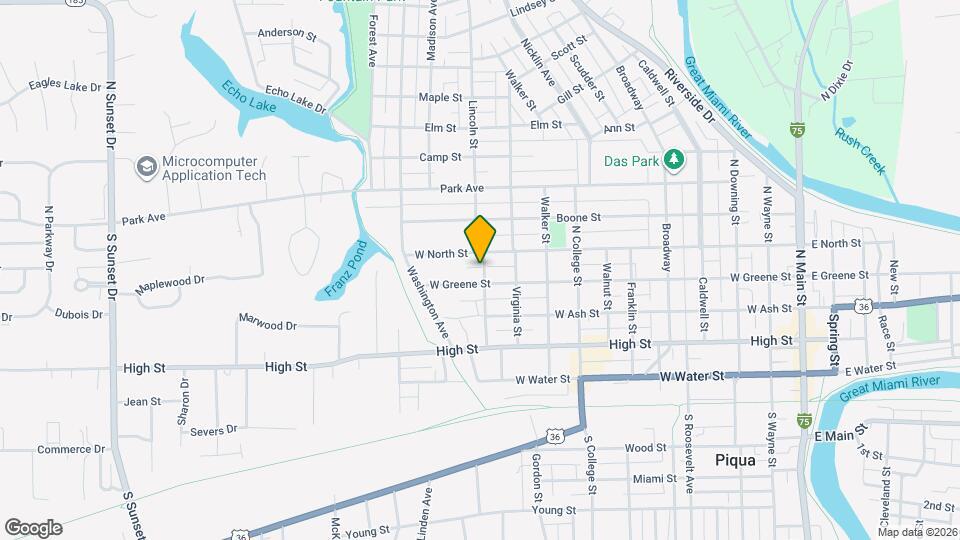 510 Lincoln St, Unit 510.5 Mapa y Detalles de la Ubicación