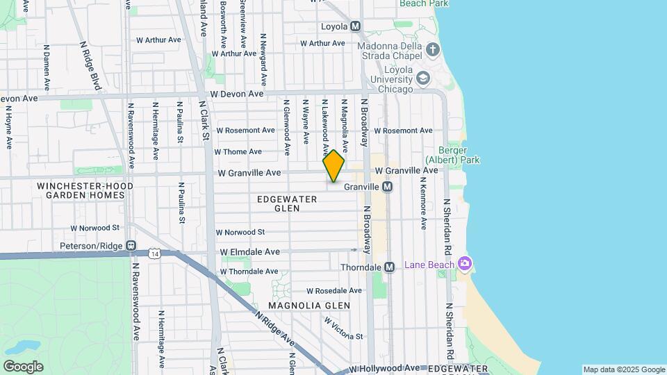 1250-1252 W Hood Ave Mapa y Detalles de la Ubicación