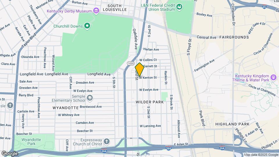 4001 S 3rd St Map and Location Details