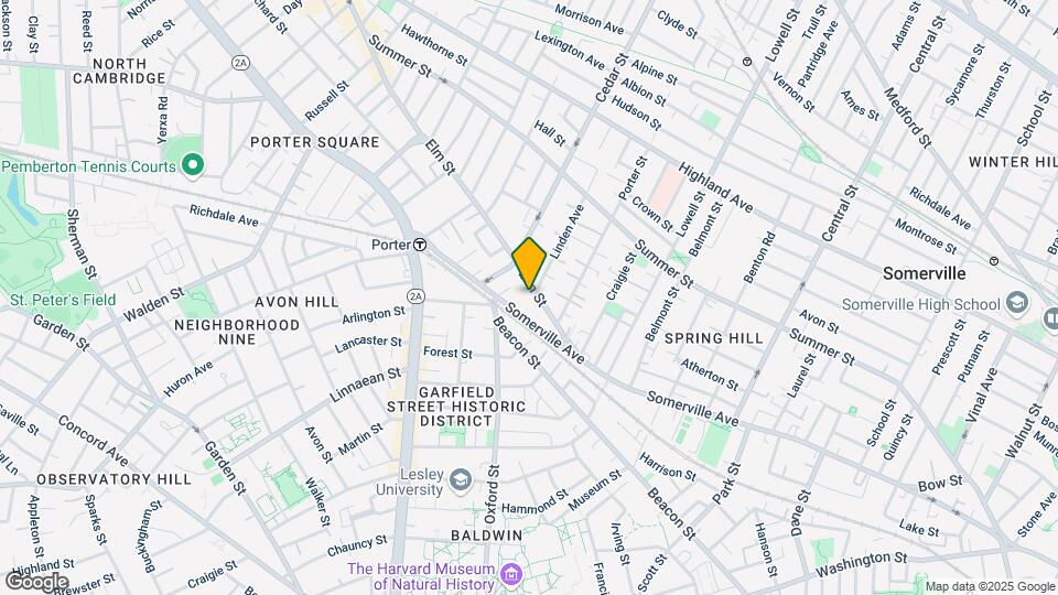 34 Elm St, Unit 2 Map and Location Details