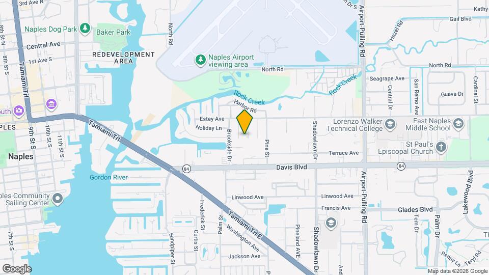 1340 Delmar Ln Map and Location Details