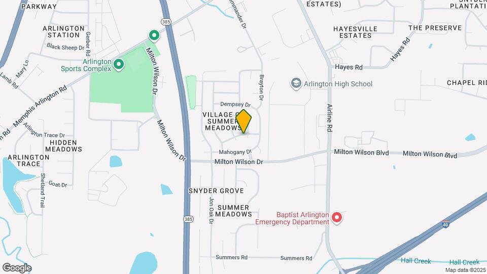 5379 Glynis Cove Map and Location Details