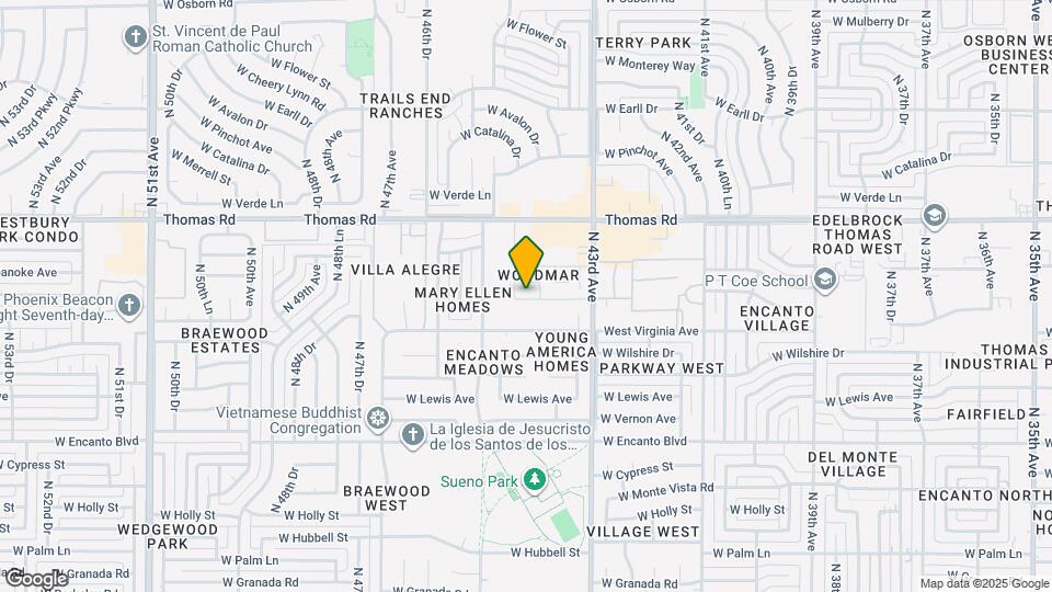 2696 N 43rd Ave Map and Location Details