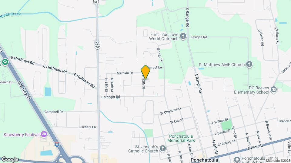 500 Haney Ln Map and Location Details