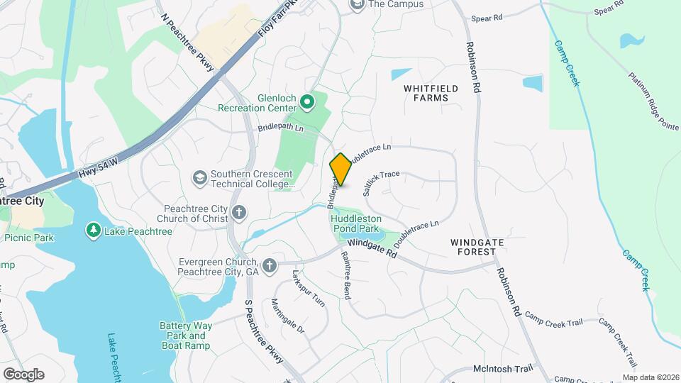 507 Bridlepath Ln Map and Location Details