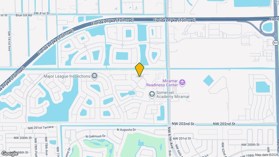 4972 SW 127th Way Map and Location Details