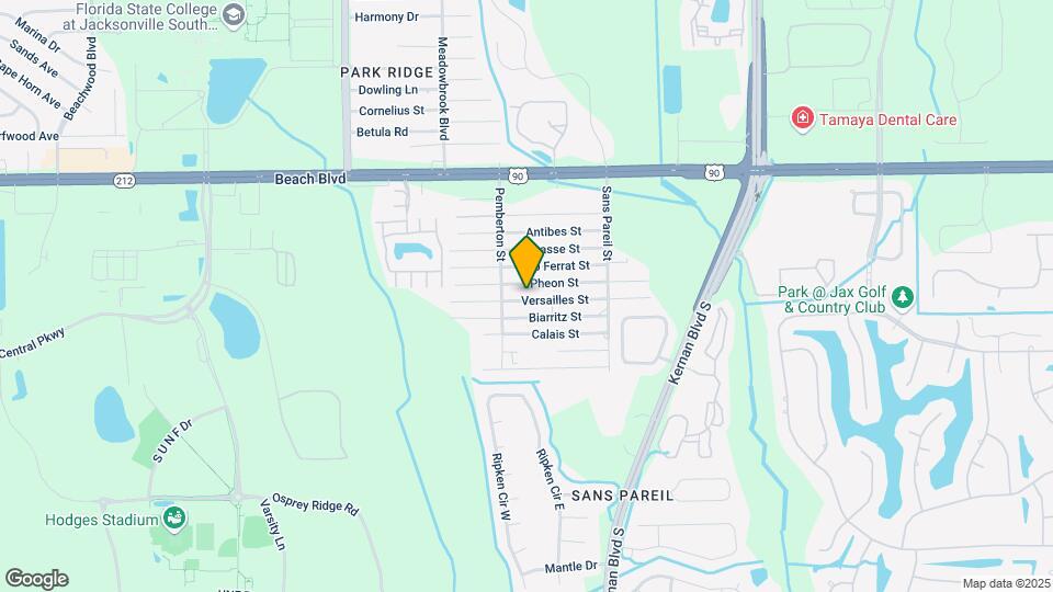 12133 Versailles St Mapa y Detalles de la Ubicación