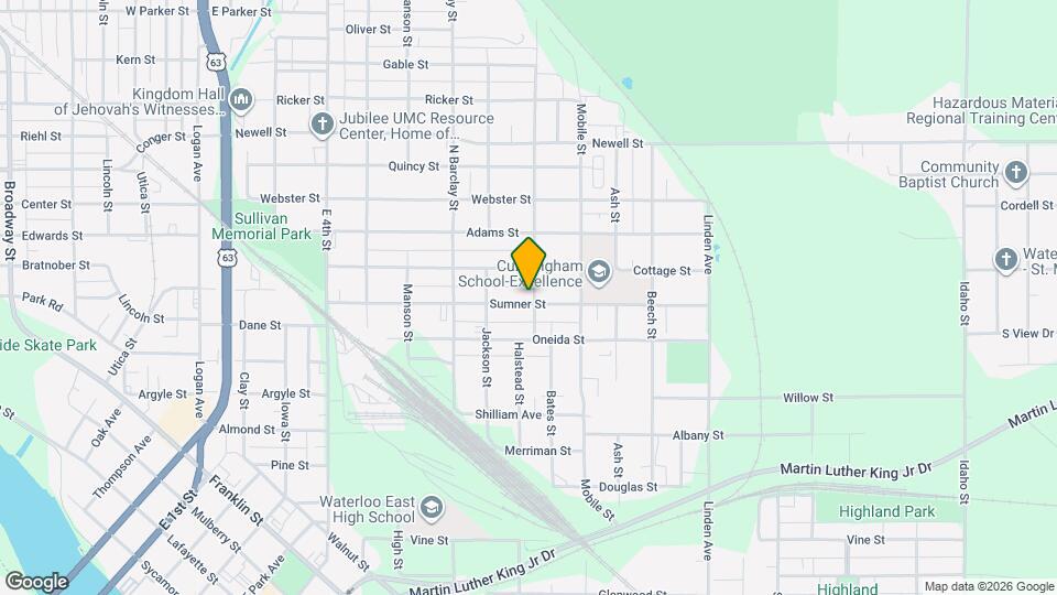 543 Sumner St Mapa y Detalles de la Ubicación