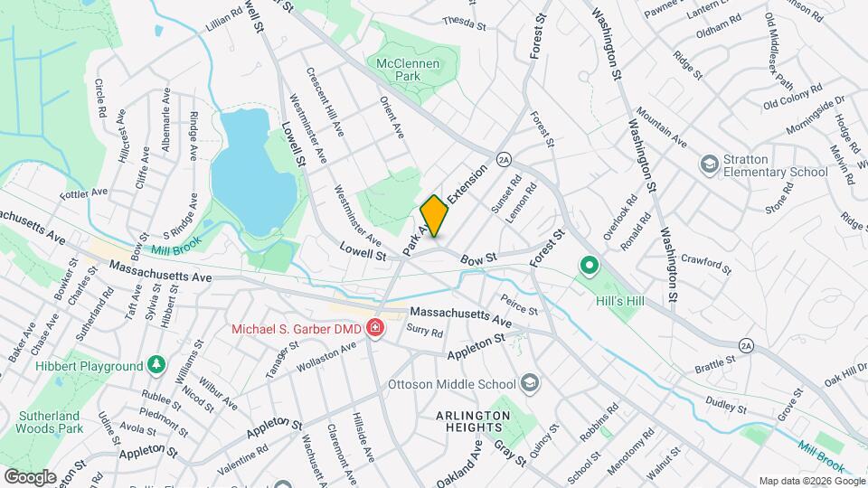 95 Bow St Map and Location Details