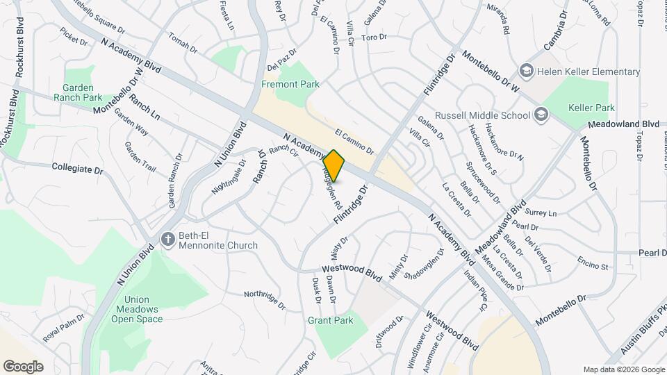 4644 Ridgeglen Rd Map and Location Details