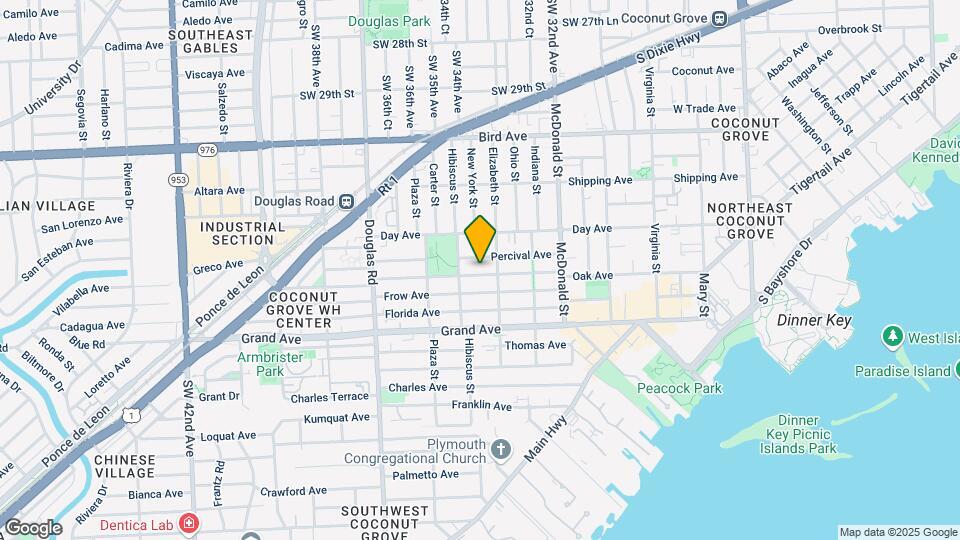 3441 Oak Ave Map and Location Details