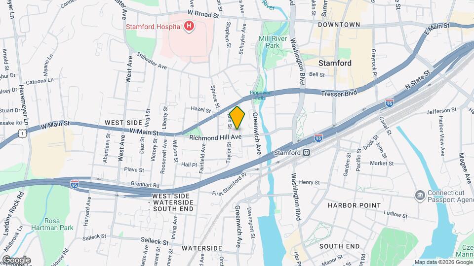 105 Richmond Hill Ave Map and Location Details