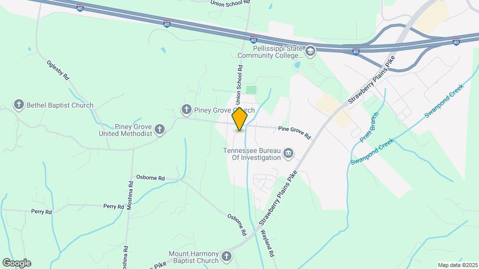 1208 Swan Pond Ln Map and Location Details