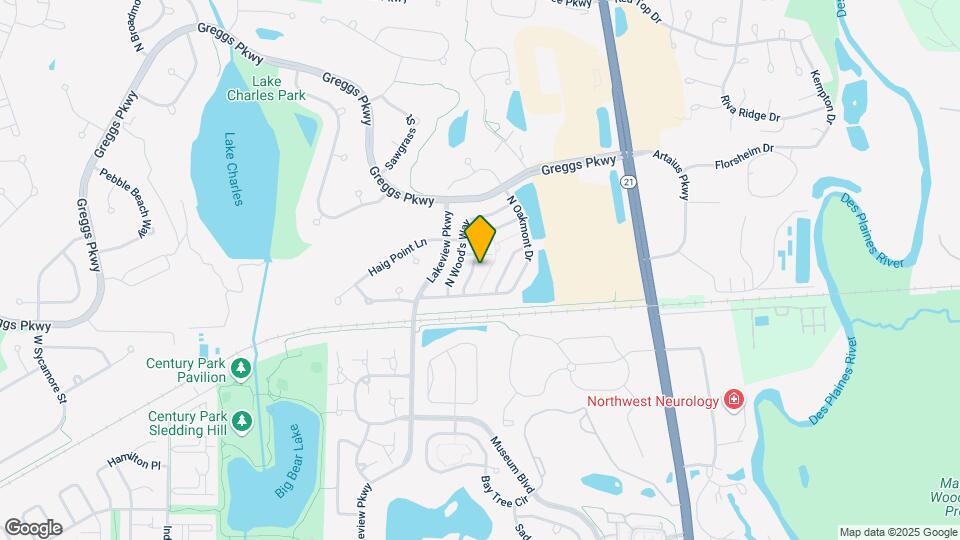 408 N White Deer Trail Map and Location Details