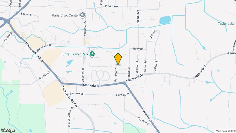 204 Patterson St Map and Location Details