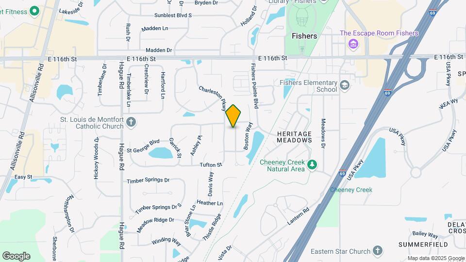 11256 Harrington Ln Map and Location Details