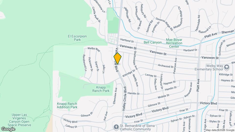 6650 Valley Circle Blvd Map and Location Details