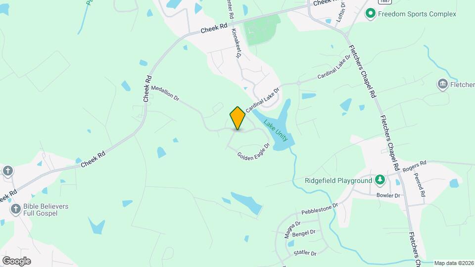 3012 Cardinal Lake Dr Map and Location Details