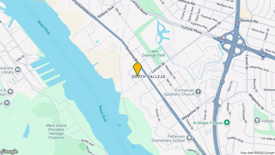 547 Porter St Map and Location Details