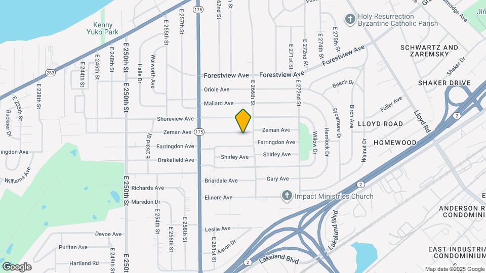 26470 Zeman Ave Map and Location Details