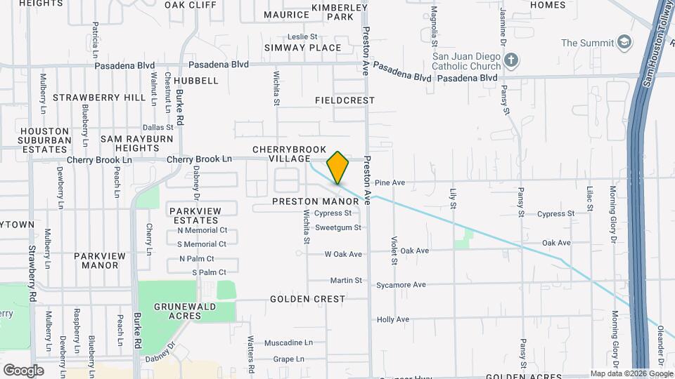 2709 Hearne Dr Map and Location Details