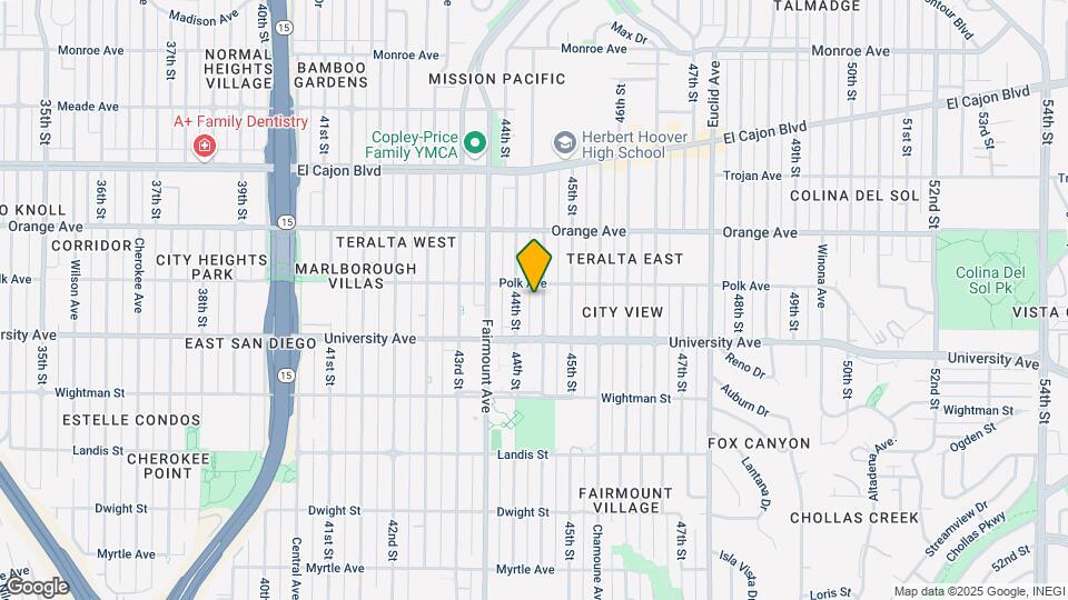 4070 Highland Ave Mapa y Detalles de la Ubicación