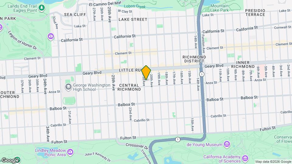 470 21st Ave Map and Location Details