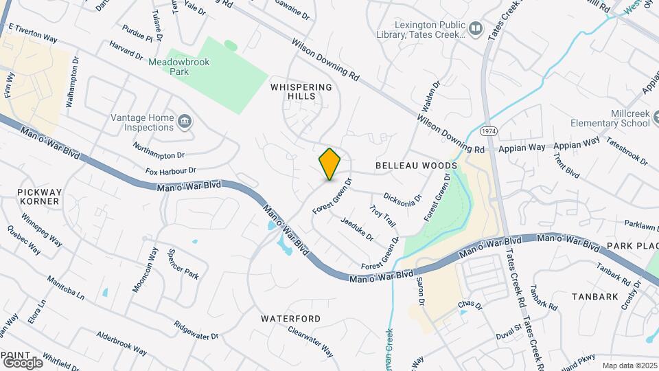 3820 Belleau Wood Dr Map and Location Details