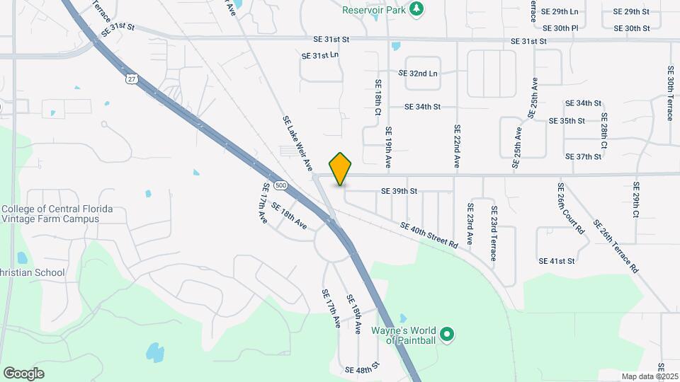 3900 SE 17th Ct Map and Location Details