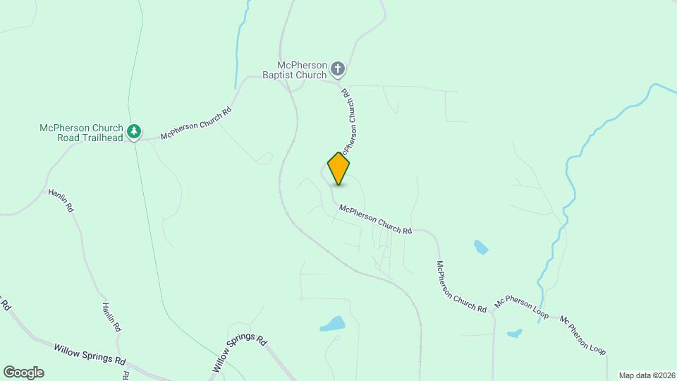 1236 McPherson Church Rd Map and Location Details