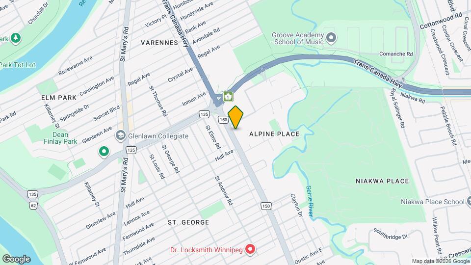 Glen Elm Map and Location Details