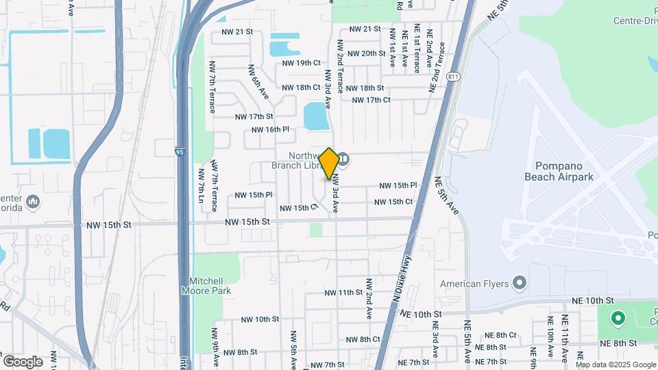 1548 NW 3rd Terrace Map and Location Details