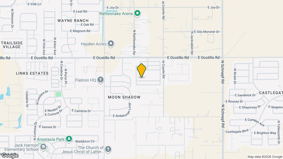 2344 E Meadow Creek Way Map and Location Details