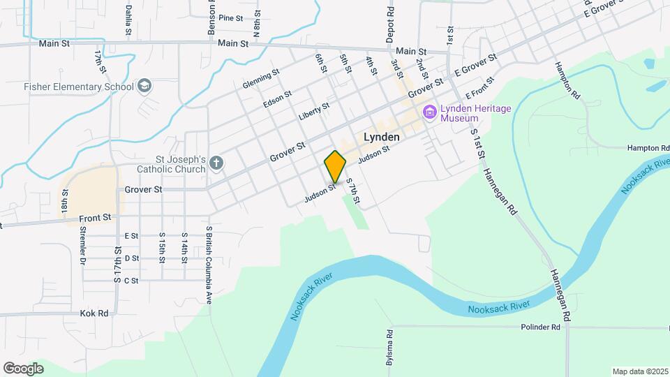 715 Judson St Map and Location Details