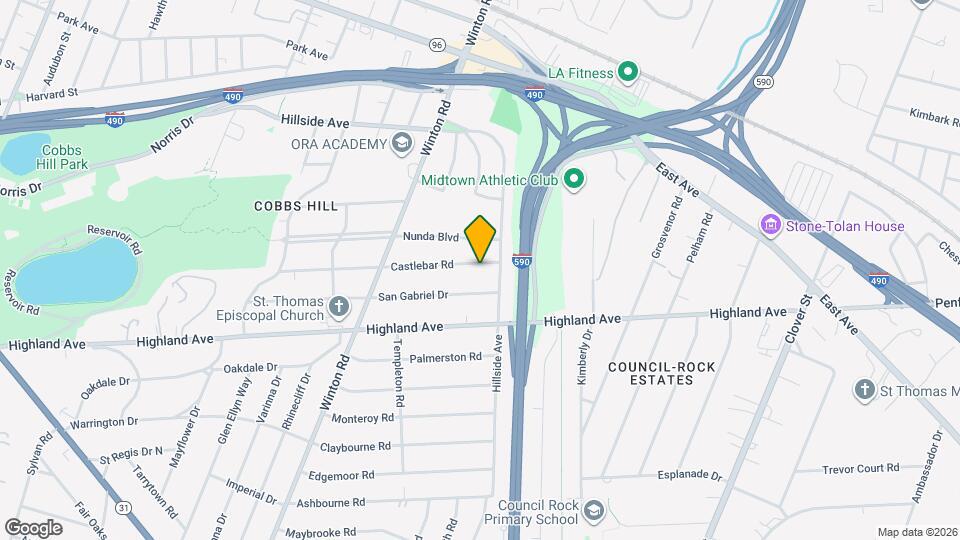 305 Castlebar Rd Map and Location Details